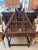 Wooden architectural pyramid shaped construction model