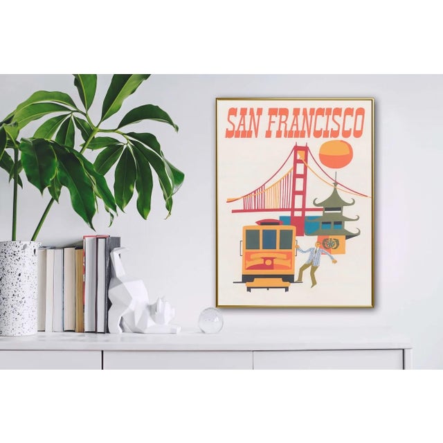 Giclee on Canvas Print Framed Gold Add a moment of inspiration to your home or office space with unique, vintage, modern,...