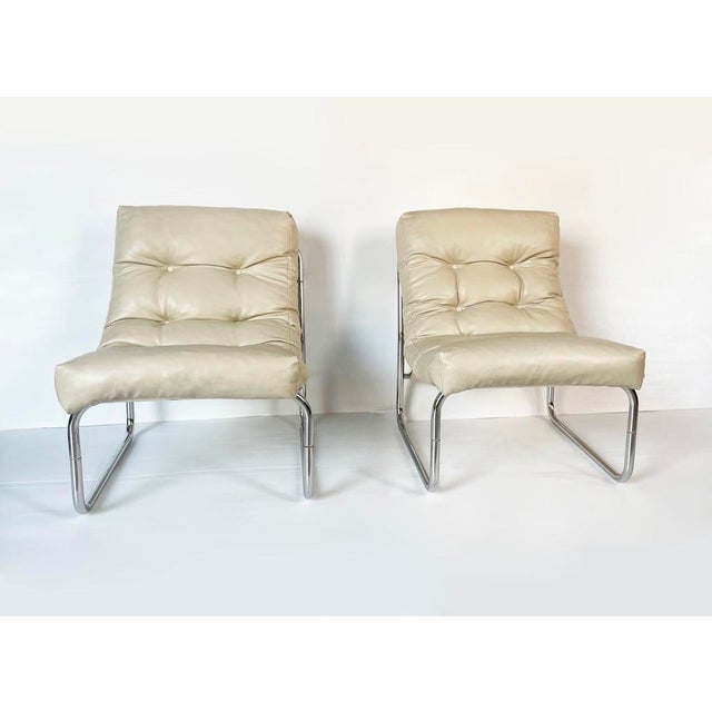 Set of Pixi Lounge Chairs attributed to Gillis Lundgren for Ikea, 1970s For Sale - Image 12 of 13