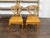 19th Century Pair of Austrian Biedermeier 19th Century Side Chairs with Carved Open Backs For Sale - Image 5 of 12