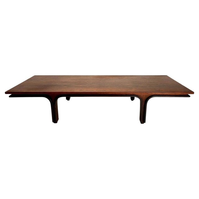 Mid-Century Italian Model 514 Coffee Table attributed to Gianfranco Frattini for Bernini, 1956 For Sale - Image 9 of 9