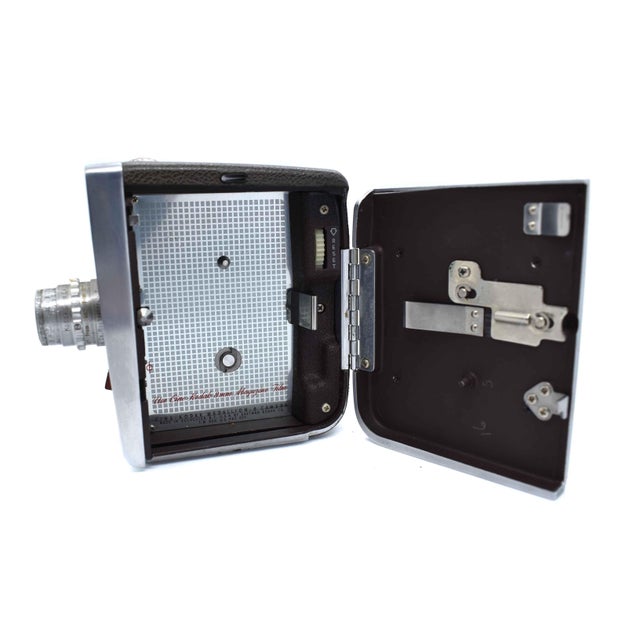 Vintage 1950s Cine Kodak Medallion 8mm Movie Camera With Original Box For Sale - Image 9 of 12