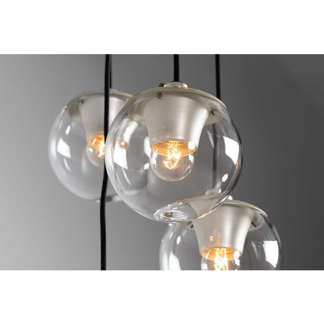 Model 2095/9 Pendant attributed to Gino Sarfatti for Arteluce, Italy, 1958 For Sale - Image 16 of 18