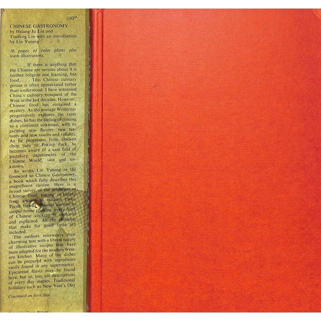 Chinese "Chinese Gastronomy" 1969 Lin, Hsiang Ju and Tsuifeng For Sale - Image 3 of 10