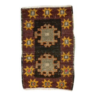 Vintage Mid Century Turkish Rug For Sale