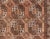 Textile Antique Turkomen Ersari Rug With Gul Design in Orange, Brown 9'7 X 12'10 For Sale - Image 7 of 16