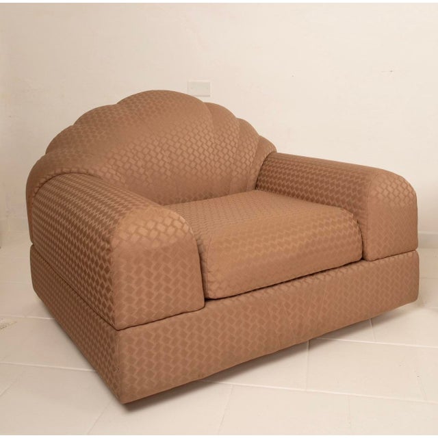 Maison Jansen Lounge Chair and Sofa by Alain Delon for Maison Jansen, 1970s, Set of 2 For Sale - Image 4 of 18