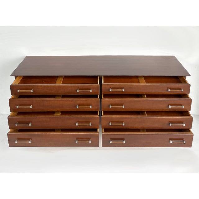 Mid-Century Modern 1960s Renzo Rutili Chest of Drawers for John Stuart Furniture, Fully Restored For Sale - Image 3 of 10