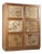 Mid-Century Italian Modern 2-Door Wardrobe with Maps in the style of Maurizio Tempestini, Italy, 1940s For Sale