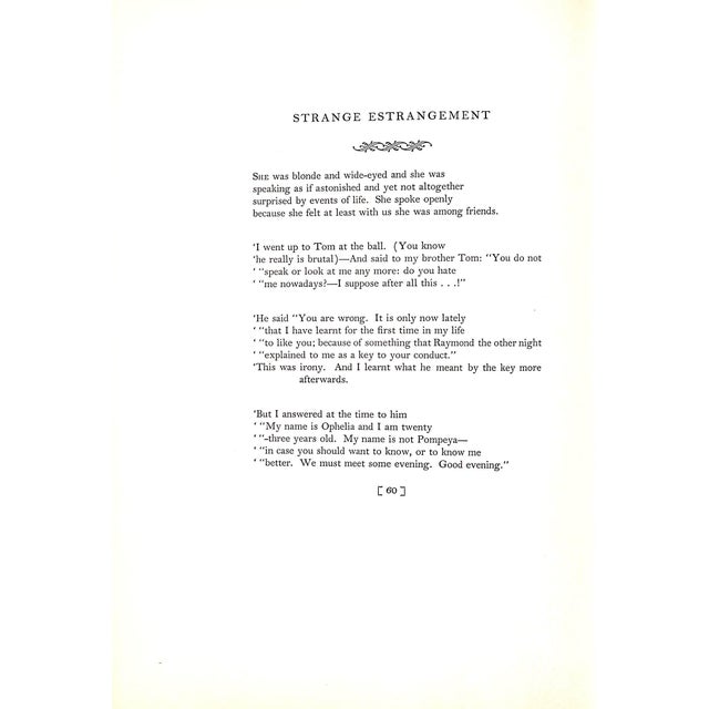 "The Bones of My Hand" 1938 James, Edward For Sale In New York - Image 6 of 8