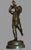 Brown Antique Victorian Clodion 14.5" Figural Bronze Statue Sculpture Musician Playing a Tambourine For Sale - Image 8 of 12