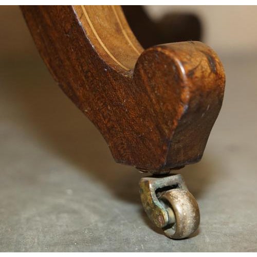 Antique Victorian Brown Leather Captain's Chair by Cornelius V. Smith, 1885 For Sale - Image 15 of 18