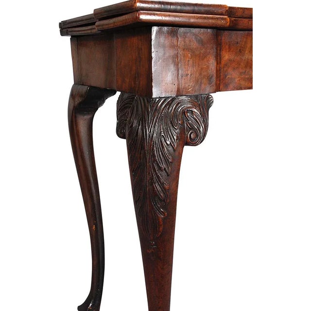 Mid 18th Century Mid 18th Century Walnut Card Table For Sale - Image 5 of 8