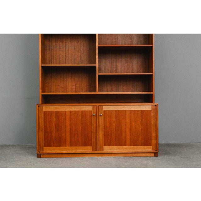 Mid-Century Bookcase in Teak and Pine For Sale - Image 11 of 18