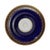 KPM Berlin Antique Porcelain Cup & Saucer Signed Cobalt & Gilt 1849–1870 Marks Collector Gift For Sale - Image 9 of 11