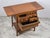 Solid Teak Danish Made Drop Leaf Sewing Cabinet In The Manner Of Hans Wegner. Original White Porcelain Knobs & Plenty Of...
