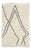 Hand-Knotted Wool Rug by Azele Studio For Sale