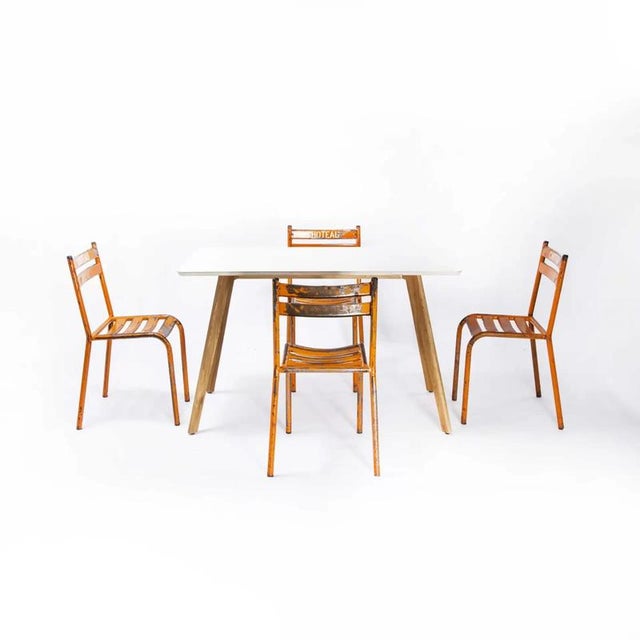 Rectangular Slice Cafe Table, 2010s For Sale - Image 6 of 7