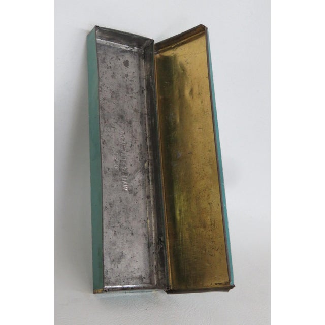 Wallace Pencil Co 1920s Tin Metal Pencil Case Jackie Coogan Lithograph Box 4903b For Sale - Image 11 of 13
