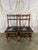 Folk Art Pair of Hand-Painted Convertible Library Step Ladder Chairs With Dog Motif For Sale - Image 3 of 15