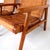 Mid-Century Modern 1960s Mexican Mid-Century Modern Woven Lounge Chairs - A Pair For Sale - Image 3 of 5