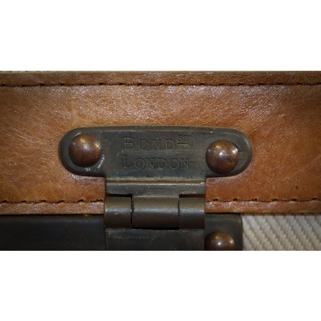 Vintage Trunks in Leather by Timothy Oulton, 2010s, Set of 2 For Sale - Image 13 of 18