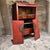19th Century Elegant Antique Red Chinese Cabinet Wedding Chest For Sale - Image 9 of 12