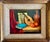 Modern Modern Miniature Continental Still Life With Guitar For Sale - Image 3 of 6