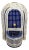 Blue and White Arched Moroccan Mosaic Tile Fountain For Sale