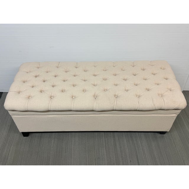 Contemporary Noble House Julianna Bench For Sale - Image 3 of 12