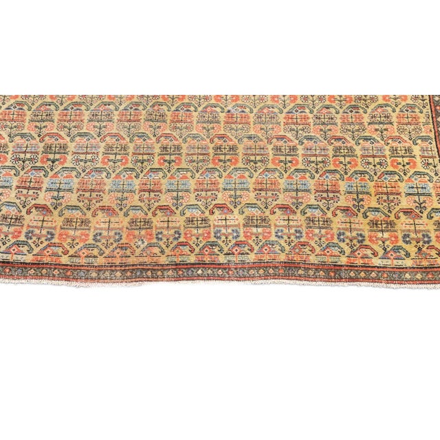 Beige Late 18th Century Antique Persian Farahan Rug 3'3'' x 4'9'' For Sale - Image 8 of 11