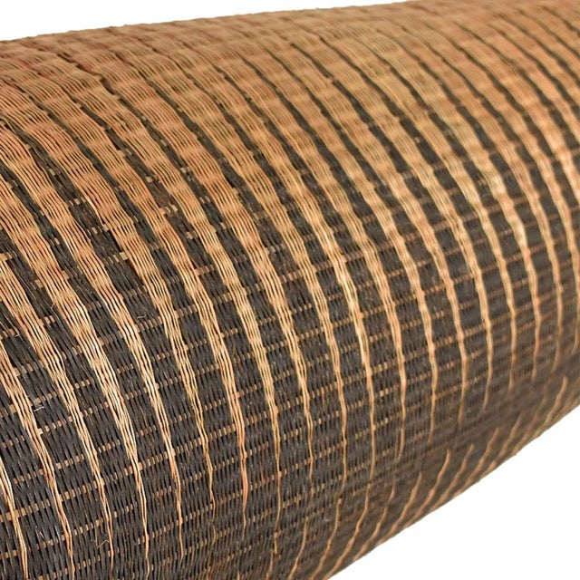Early 20th Century Tutsi Wedding Basket Vase Rwanda 35 Inch For Sale - Image 4 of 5
