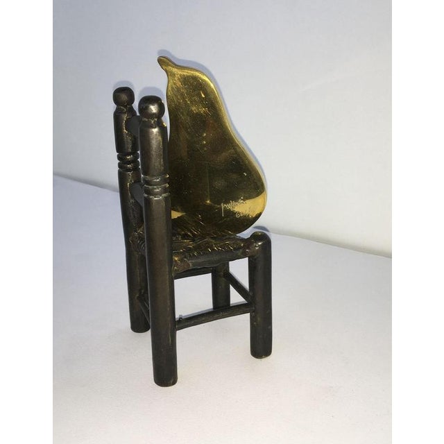 Italian Bronze Abstract Sculpture by Concetto Pozzati, 1989 For Sale - Image 13 of 18