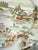 1970s Japanese Hand-Painted Eggshell Porcelain Landscape Luncheon Tea Set - 36 Pieces For Sale In Los Angeles - Image 6 of 17