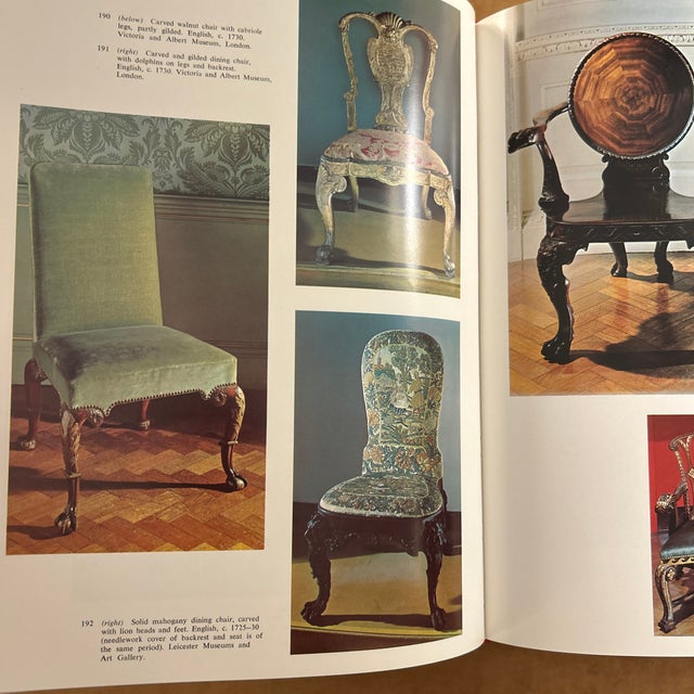 Three Centuries of Furniture in Color Deluxe Design & Interiors Reference (Hardcover, 1970) For Sale - Image 9 of 9