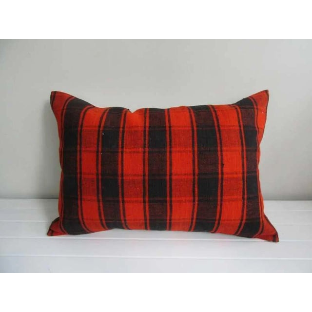 Turkish Kilim Pillow Cover For Sale - Image 4 of 4