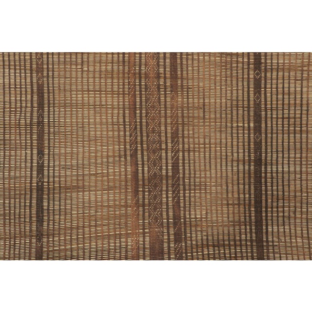 Moroccan Vintage Moroccan Tuareg Rug With Spatial Grid in Beige & Brown - Rug & Kilim For Sale - Image 3 of 7