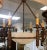 Rustic Vintage Neoclassical Six Light Chandelier With Rustic Finish For Sale - Image 3 of 9
