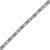 Contemporary .925 Sterling Silver 1.0 Cttw Diamond Square Hybrid Link 7" Tennis Bracelet (I-J Color, I2-I3 Clarity) For Sale - Image 3 of 7