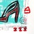 Contemporary Heel Me Up - Original Pop Street Art Acrylic Painting on Newspaper by Gary John For Sale - Image 3 of 7