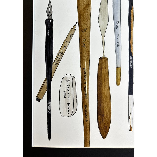 Watercolor Painting Giclee Fine Art Print ‘Old Friends’ For Sale - Image 4 of 8