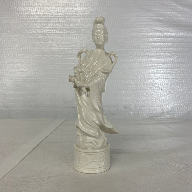 Ceramic Blanc De Chine Figurine For Sale - Image 7 of 7
