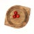 Wooden fruit platter. This is a monumental beautiful rustic natural wooden platter with a rounded center and two pointed...