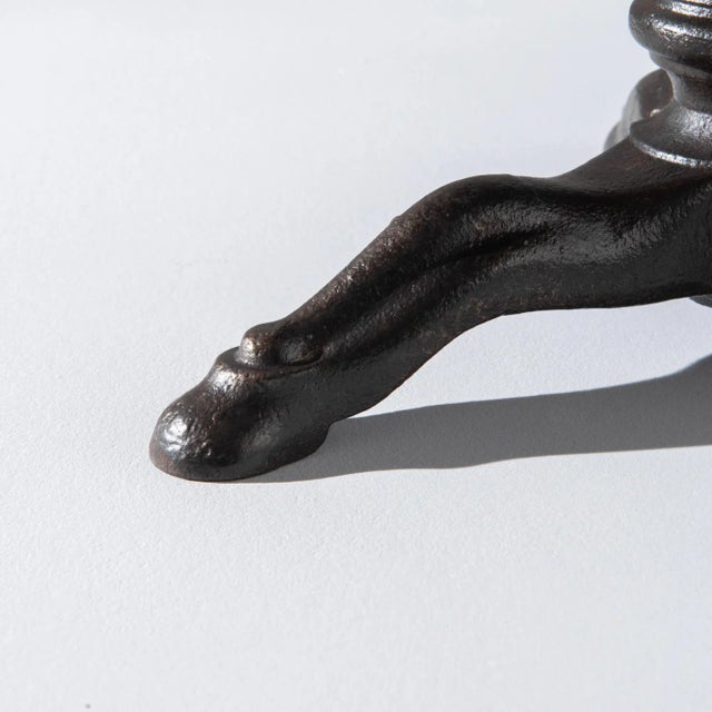 Black 19th Century French Cast Iron Brazier For Sale - Image 8 of 13