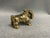Hollywood Regency Vintage Brass Bulldog Paperweight For Sale - Image 3 of 8