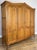 Vintage French Louis XVI Style Oak Wardrobe For Sale - Image 3 of 11