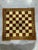 Mid 20th Century Mother‑of‑Pearl & Hardwood Inlay Chess Board 19” – Handcrafted Marquetry Game Board - Pieces Not Included. See Pics! For Sale - Image 5 of 7