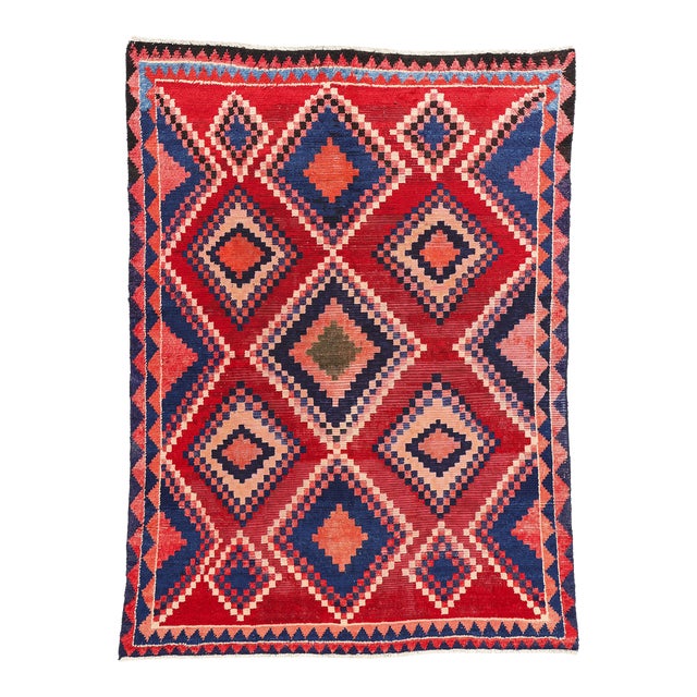 Vintage Persian Lori Rug - 06'05 X 08'08 For Sale