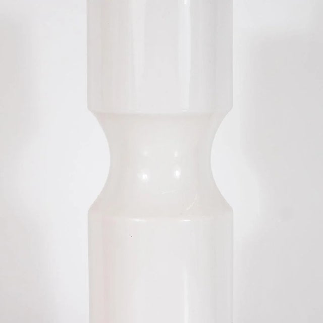 "turned" Ceramic Table Lamps - A Pair For Sale In New York - Image 6 of 8