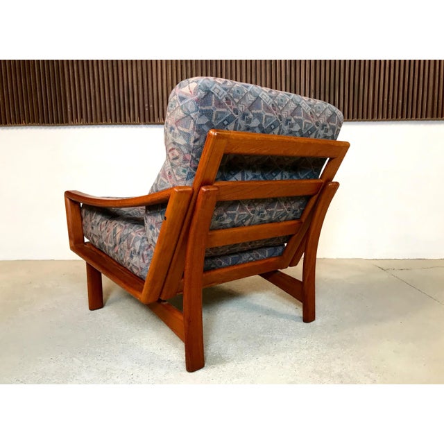 Danish Teak Easy Chair from Glostrup, 1960s For Sale - Image 6 of 13